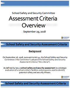 ACT 44 School Assessment Criteria